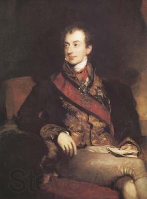 Sir Thomas Lawrence Clemens Lothar Wenzel (mk25) Germany oil painting art